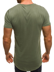 Pánské Tričko Zelené OZONEE O/1115