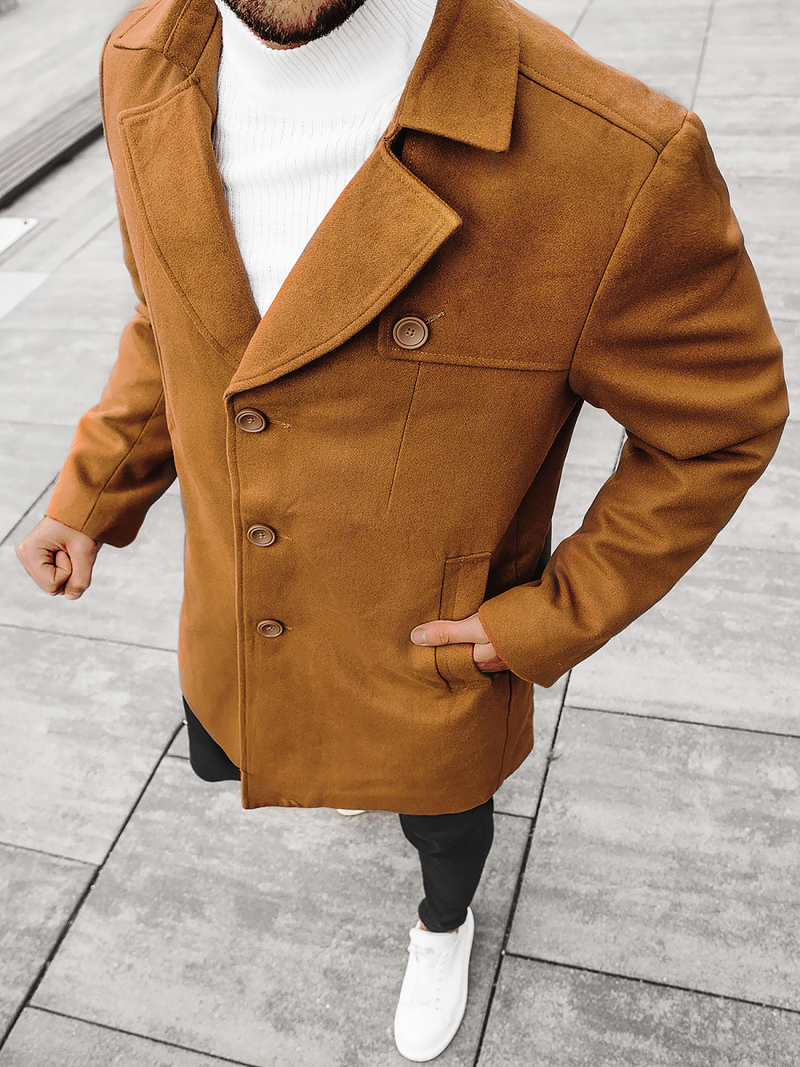 Pánský Kabát Camelová OZONEE N/5922Z