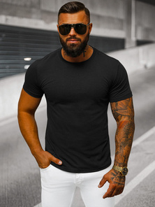 Pánské Tričko Černé OZONEE JS/712005Z