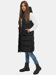 Dámská vesta černá OZONEE O/H909/1