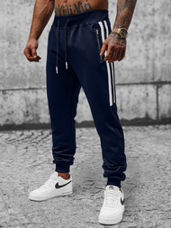 Pánské Tepláky Námořnické Modré OZONEE JS/8K181