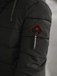 Pánská Zimní Bunda Černá OZONEE JS/31M5031/392Z