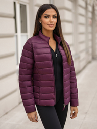 Dámská Bunda Vínová OZONEE JS/11Z8170
