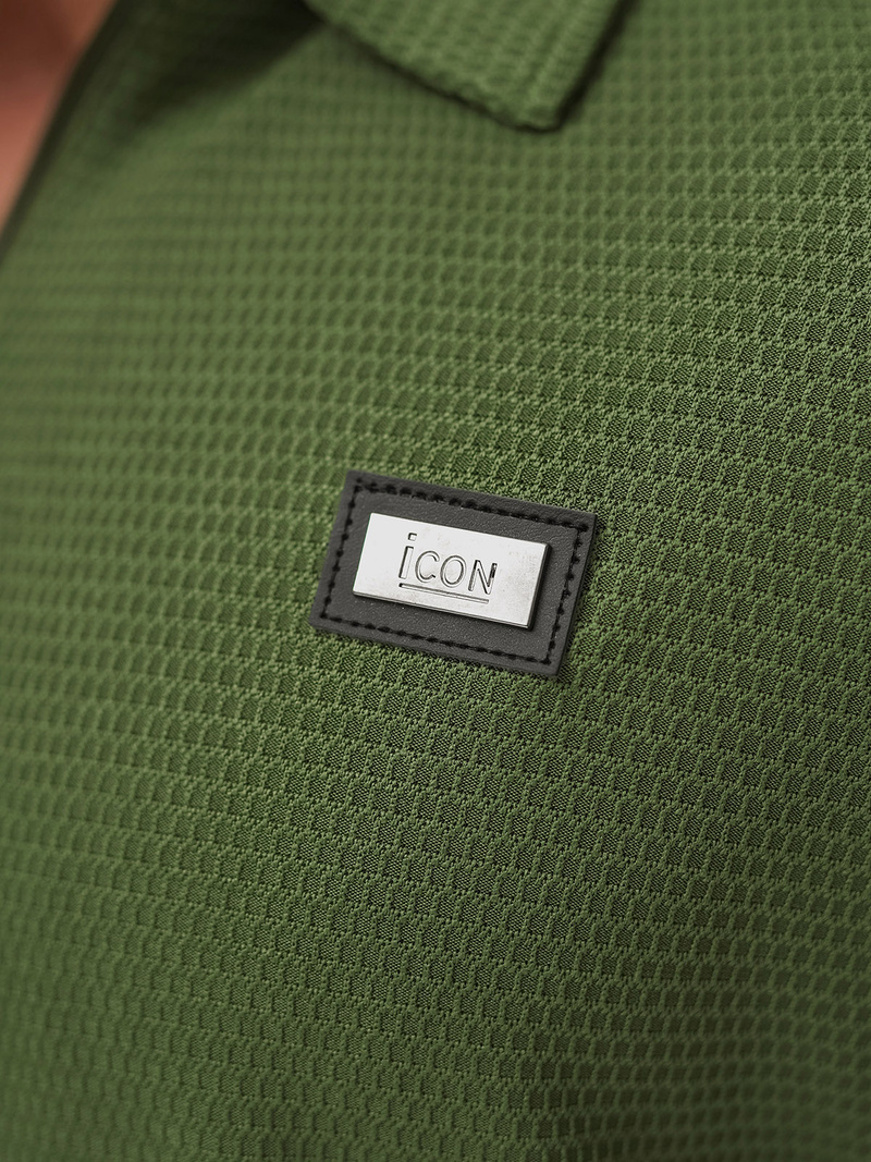 Pánské Polo Tričko Khaki OZONEE O/YN2/593