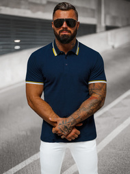 Pánské Polo Tričko Námořnická Modřá OZONEE O/DA736