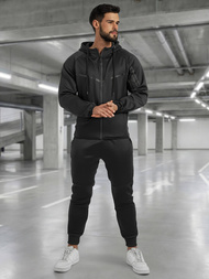 Pánská Tepláková Souprava Černá OZONEE JS/8C1966/3