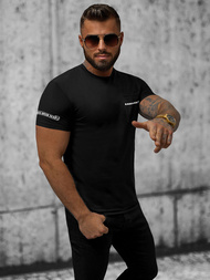 Pánské Tričko Černé OZONEE NB/MT3044