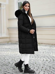 Dámská Bunda Černá OZONEE O/W377Z
