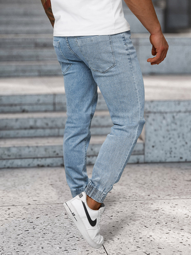 Pánské Džíny Jogger Světle-Modré OZONEE NB/MP0272BC