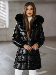 Dámská Bunda Černá OZONEE JS/16M9120/392Z