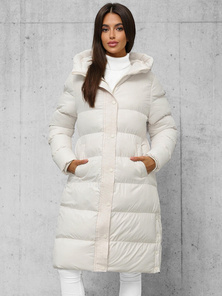 Dámská Bunda Ecru OZONEE JS/5M3253/281