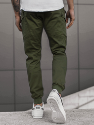 Pánské Kalhoty Jogger Khaki OZONEE O/11103