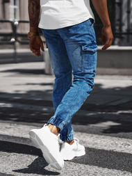 Pánské Džíny Jogger Modré OZONEE NB/MP0058B
