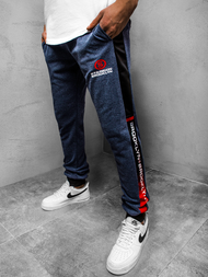 Pánské Tepláky Námořnické Modré OZONEE JS/AM92Z