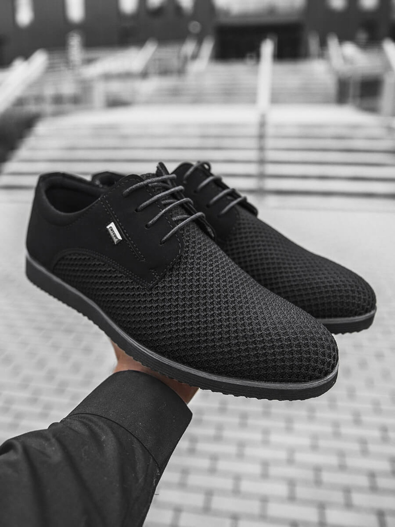 Pánské Boty Černé T/682