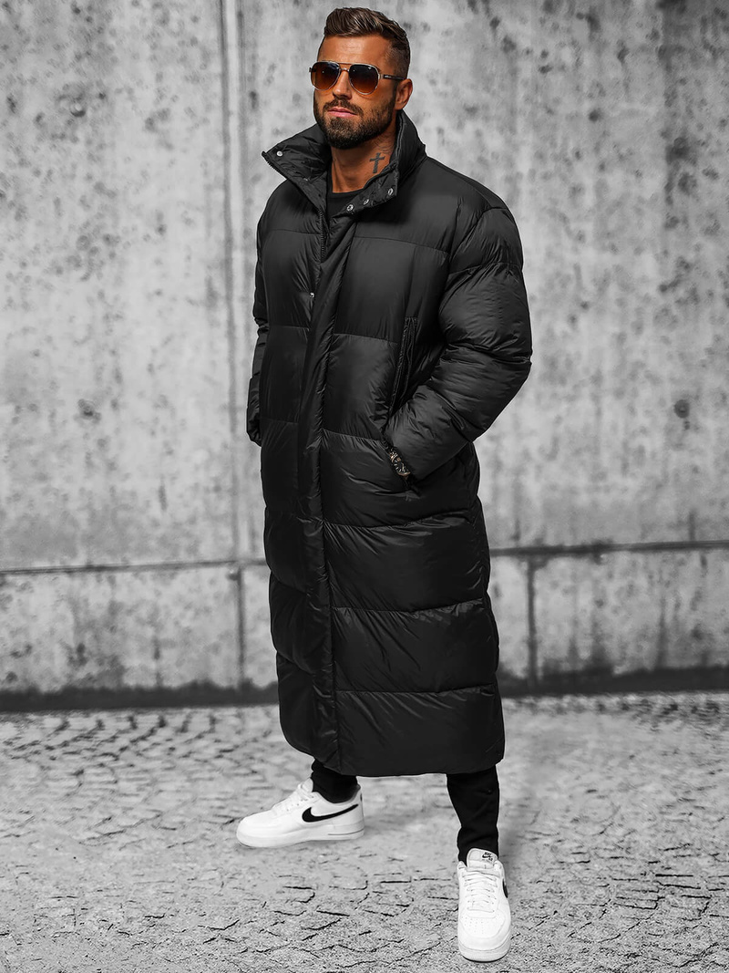 Pánská Bunda Černá OZONEE O/M3202