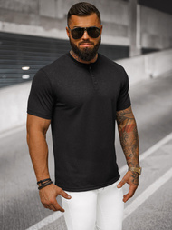 Pánské Tričko Černé OZONEE O/L1451