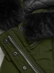 Dámská Bunda Khaki OZONEE O/W377Z