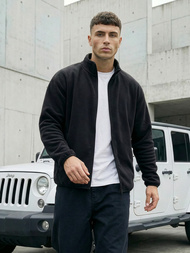 Pánská Mikina Černá OZONEE JS/HH016/3