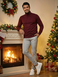 Pánské Chino Kalhoty Šedé OZONEE DJ/5505Z