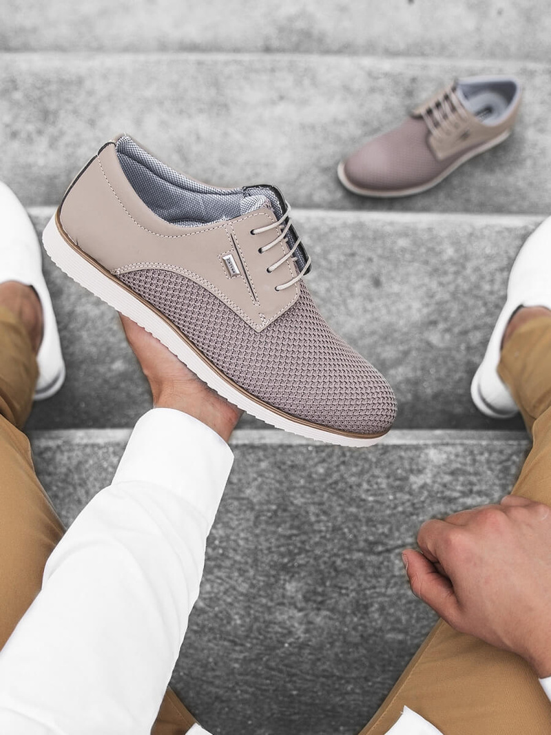 Pánské Boty Béžové T/682