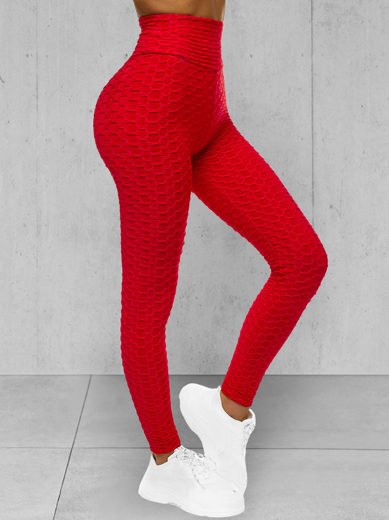 Dámská dvoudílná tepláková souprava Červený OZONEE JS/YW88037/5