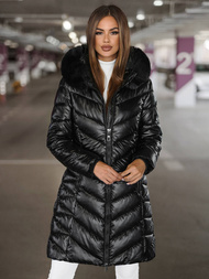 Dámská bunda černá OZONEE JS/16M9100/392Z