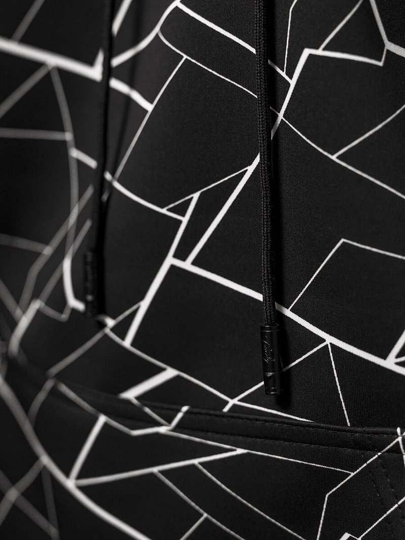 Pánská Mikina Černá OZONEE JS/8B1235/3