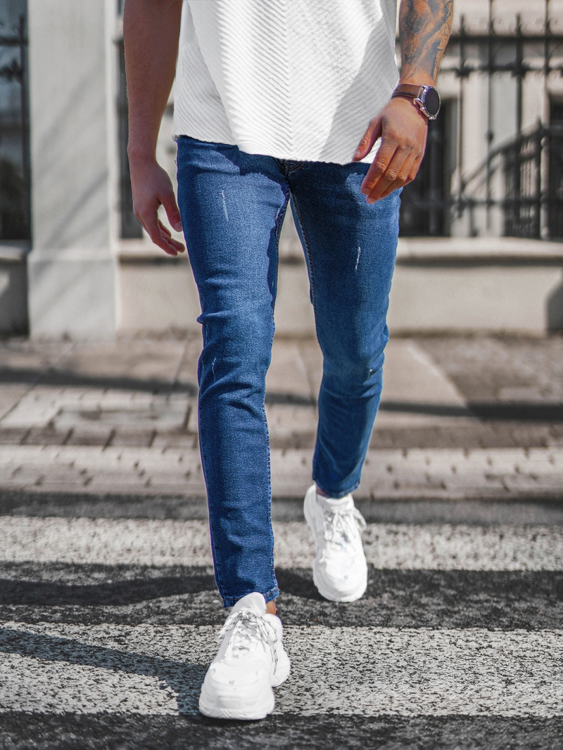 Pánské Džíny Tmavě-Modré OZONEE E/5192/02