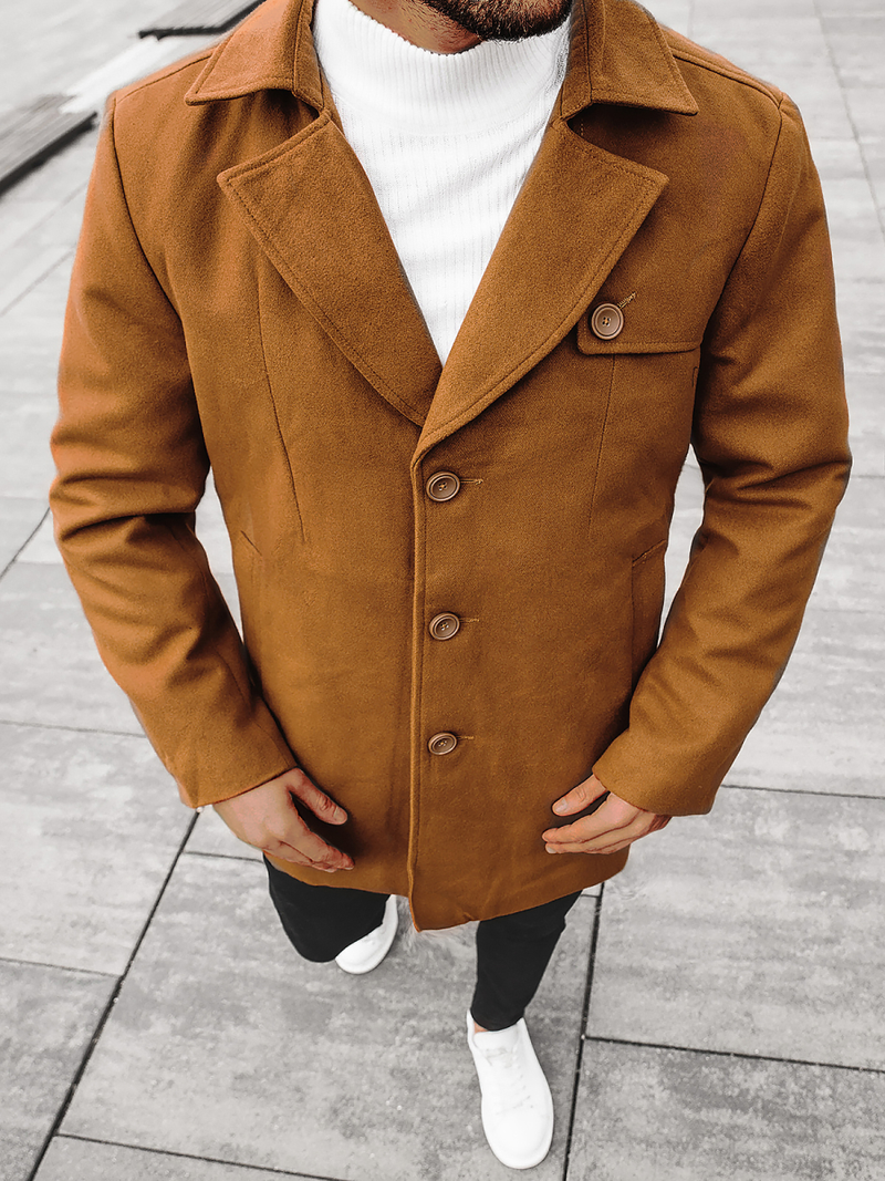 Pánský Kabát Camelová OZONEE N/5922Z