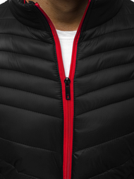 Pánská Bunda Černá OZONEE JB/JP1137