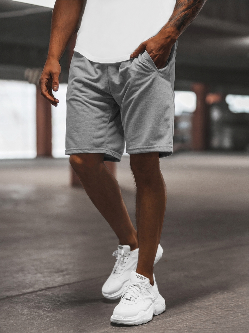 Pánské Kraťasy Šedý OZONEE JS/8K100/2Z