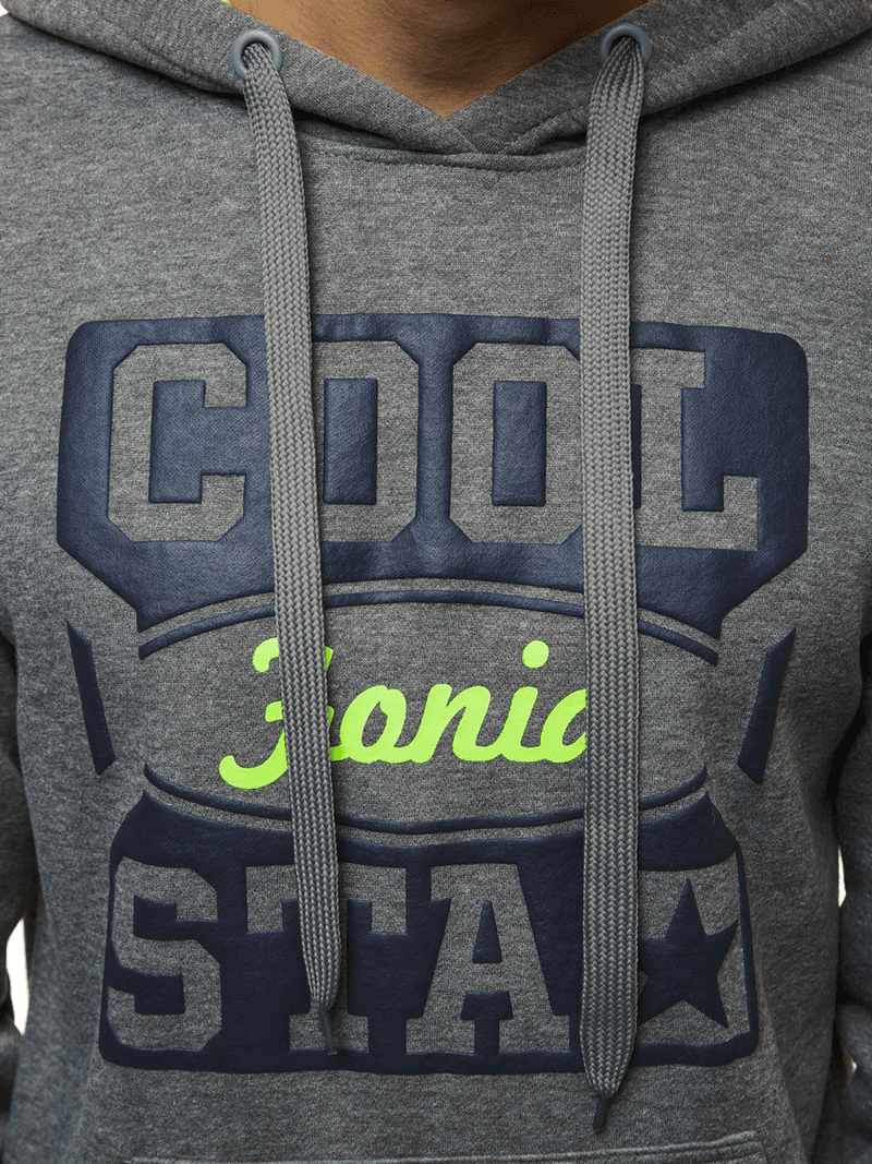 Pánská Mikina Grafitová OZONEE JS/Y10027