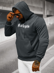 Pánská Mikina Grafitová OZONEE JS/27B6509/5