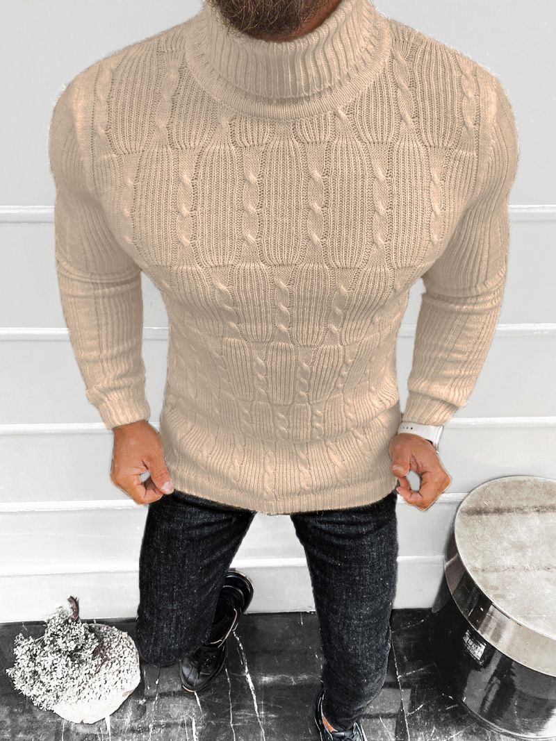 Pánský Svetr Béžový OZONEE L/2665