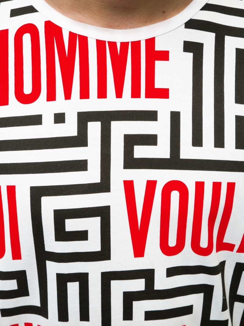 Pánské Tričko Bílé OZONEE JS/KS2020