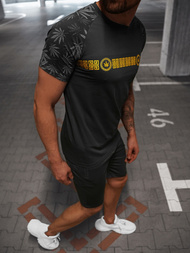 Pánská Tepláková Souprava Černá OZONEE O/HM760