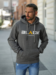 Pánská Mikina Grafitová OZONEE JS/8B1756/5