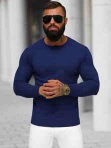 Pánský Svetr Tmavě-Modrý OZONEE NB/MMB602/5Z