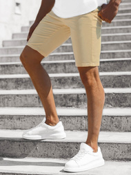 Pánské chino kraťasy Béžové OZONEE JB/JP1142