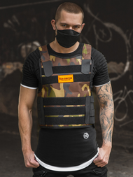 Pánská Vesta Maskáčová OZONEE PE/4003