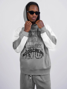 Mikina Šedé OZONEE O/SWE23037Z