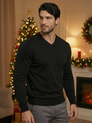 Pánský Svetr Černý OZONEE NB/MMB601/4Z