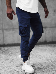 Pánské Kalhoty Jogger Námořnické Modré OZONEE NB/MP0105BS