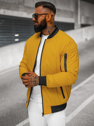 Pánská Bunda Camelová OZONEE JS/AK95Z