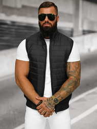 Pánská Vesta Černá OZONEE JS/MY77Z