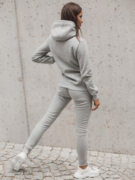 Dámská dvoudílná tepláková souprava Šedý OZONEE JS/68C20382/2