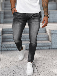 Pánské Džíny Černé OZONEE NB/MP0091N