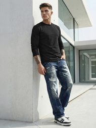 Pánské Džíny Modré OZONEE O/KK2885Z