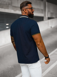 Pánské Polo Tričko Námořnická Modřá OZONEE O/DA729